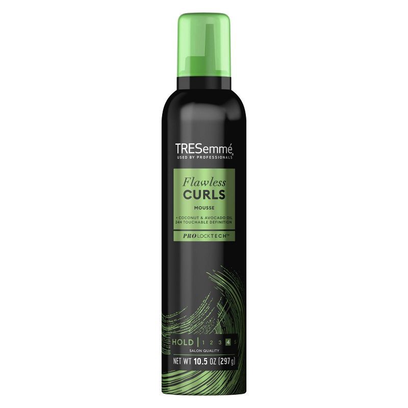 slide 2 of 8, Tresemme Flawless Curls Nourishing Mousse With Coconut and Avocado Oil - 10.5oz, 10.5 oz