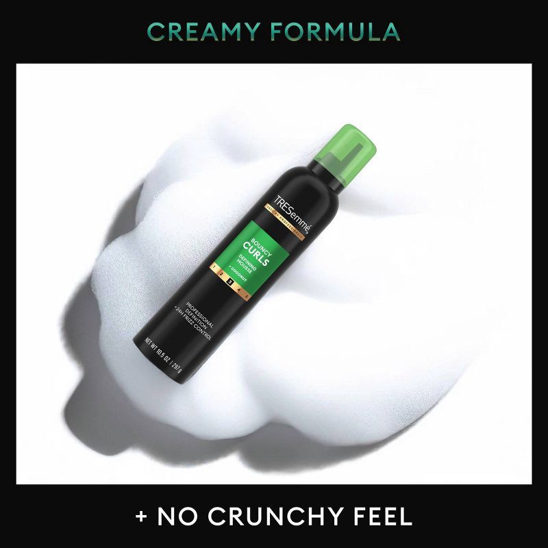 slide 4 of 5, Tresemme Flawless Curls Nourishing Mousse With Coconut and Avocado Oil - 10.5oz, 10.5 oz