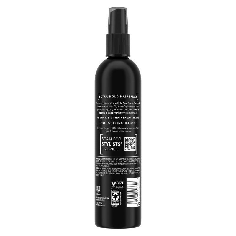 slide 2 of 8, Tresemme Extra Hold Hairspray for 24-Hour Frizz Control - 10 fl oz, 10 fl oz