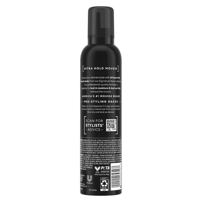 slide 2 of 8, Tresemme Extra Hold Hair Mousse - 10.5oz, 10.5 oz