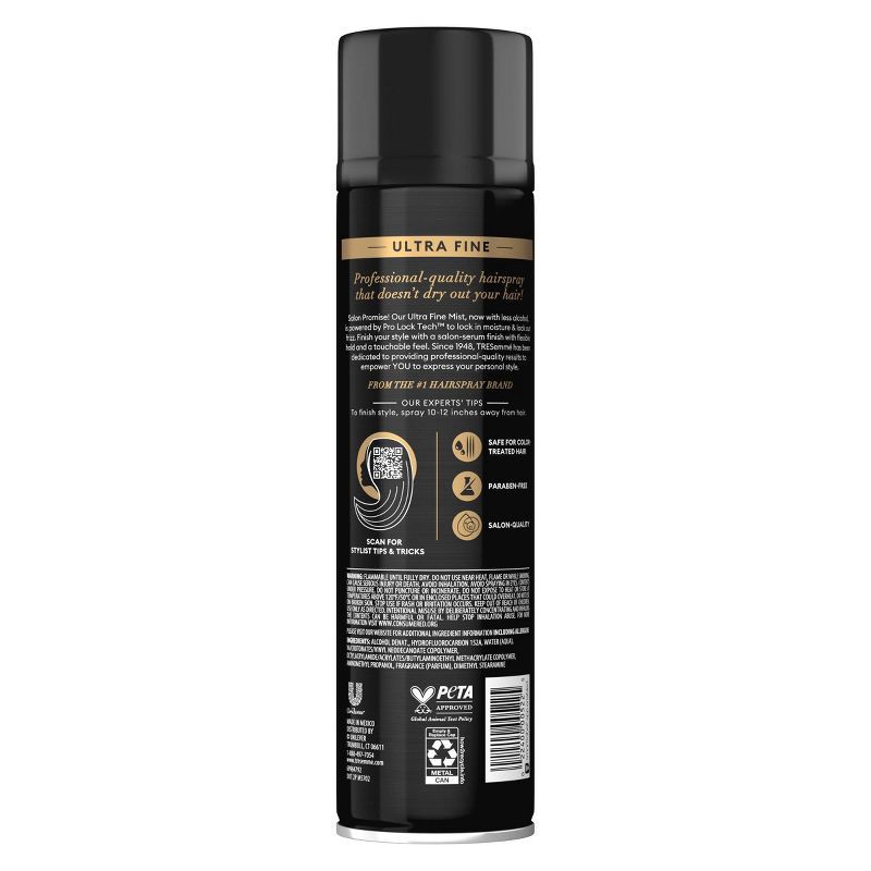 slide 3 of 7, Tresemme Ultra Fine Mist Hairspray for Flexible Hold - 11oz, 11 oz