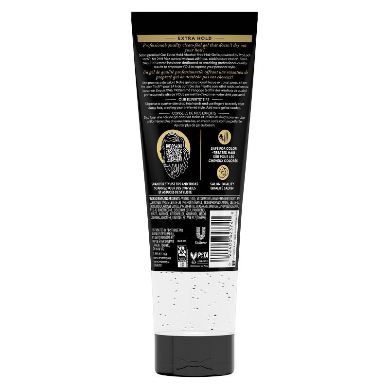 slide 3 of 6, Tresemme Extra Hold Alcohol-Free Hair Gel for 24-Hour Frizz Control - 9oz, 9 oz