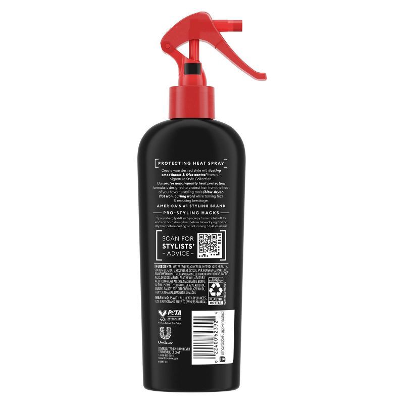 slide 2 of 8, Tresemme Protecting Heat Spray Keratin Smooth for Taming Frizz & Reducing Breakage - 8 fl oz, 8 fl oz