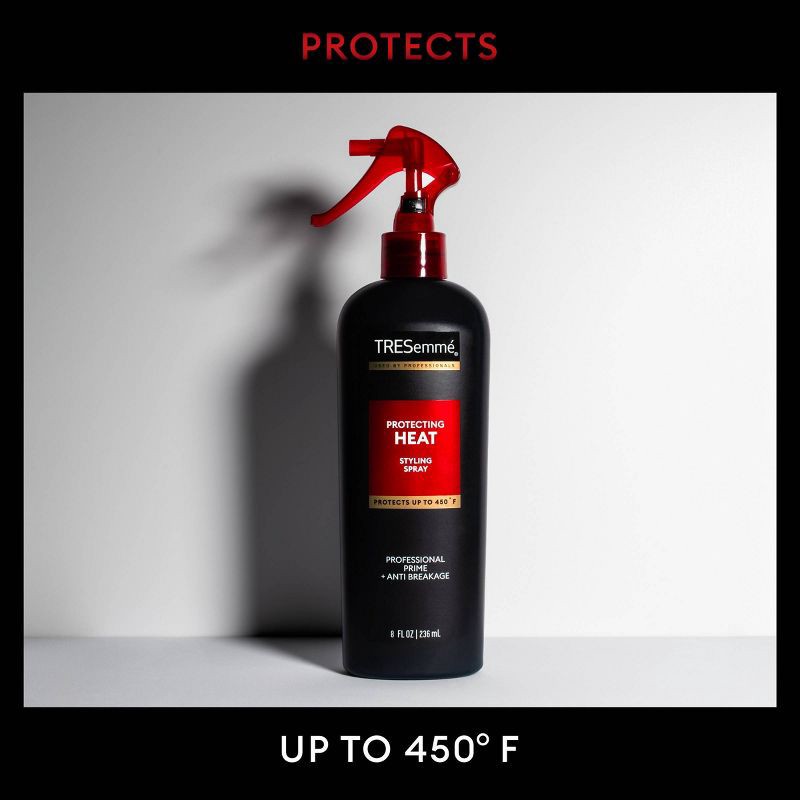 slide 6 of 8, Tresemme Protecting Heat Spray Keratin Smooth for Taming Frizz & Reducing Breakage - 8 fl oz, 8 fl oz