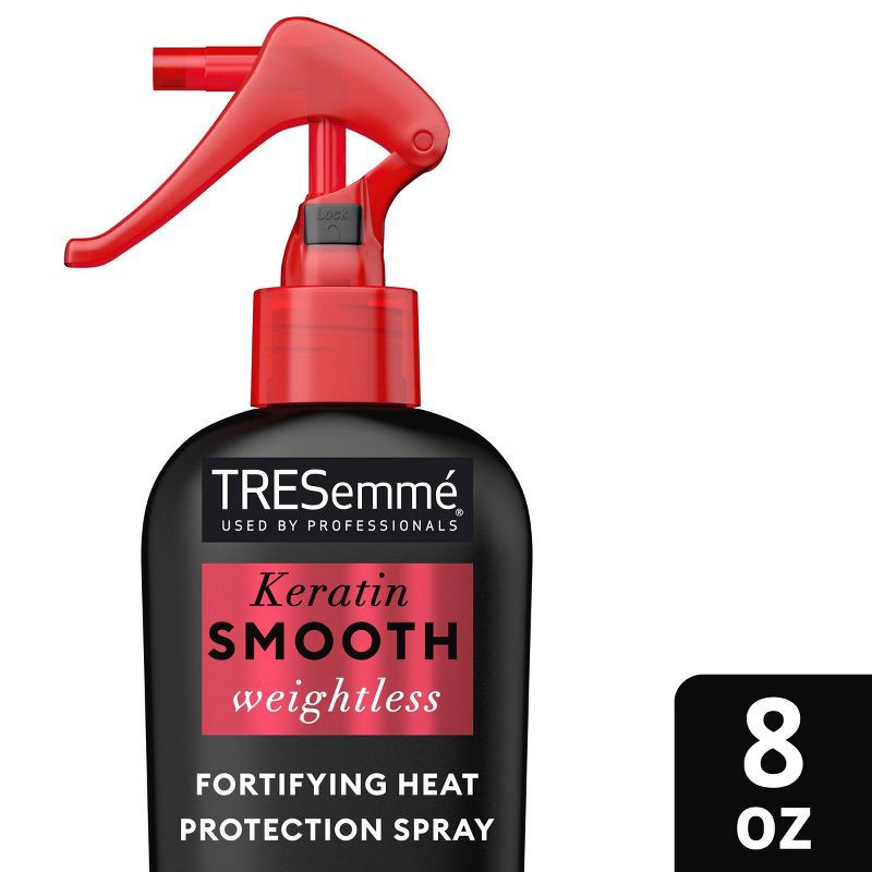 slide 1 of 7, Tresemme Protecting Heat Spray Keratin Smooth for Taming Frizz & Reducing Breakage - 8 fl oz, 8 fl oz