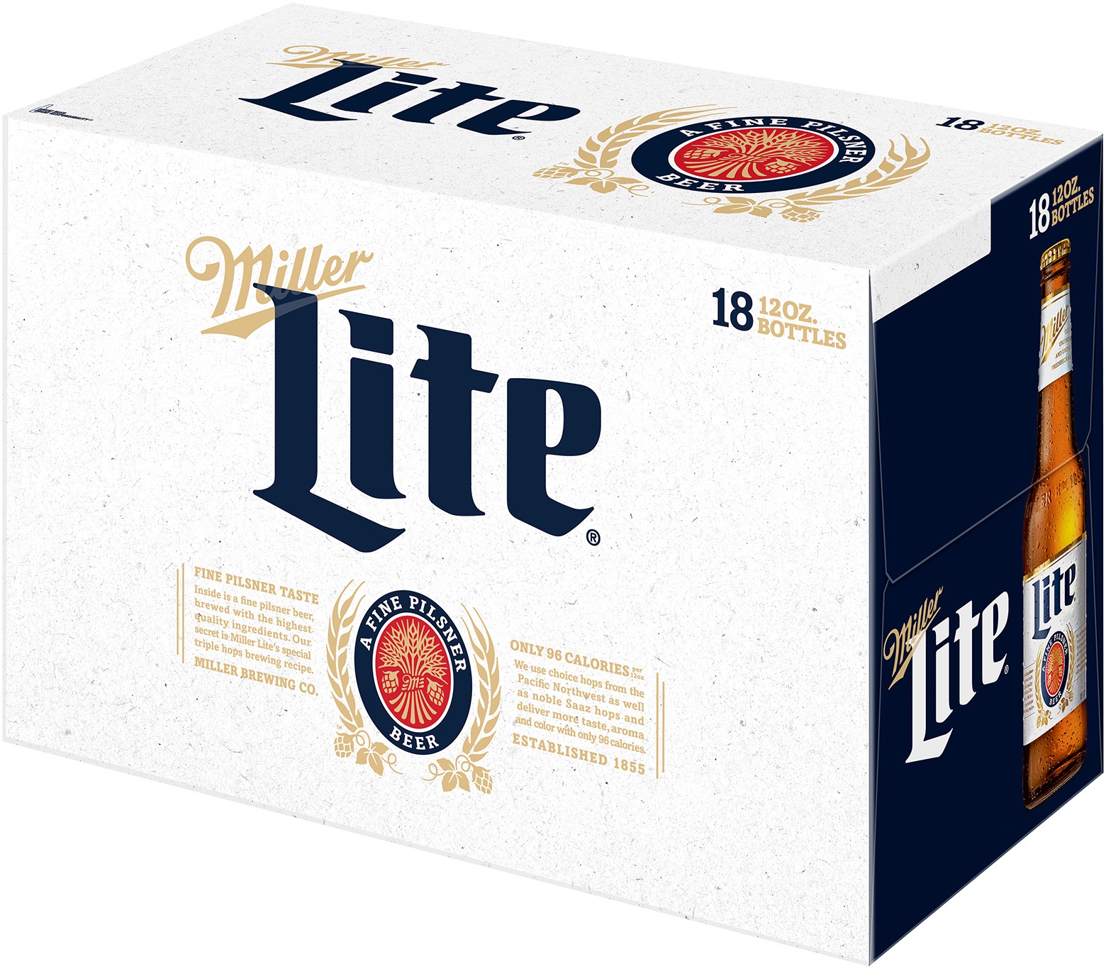 slide 3 of 6, MILLER Beer, 18 ct; 12 fl oz