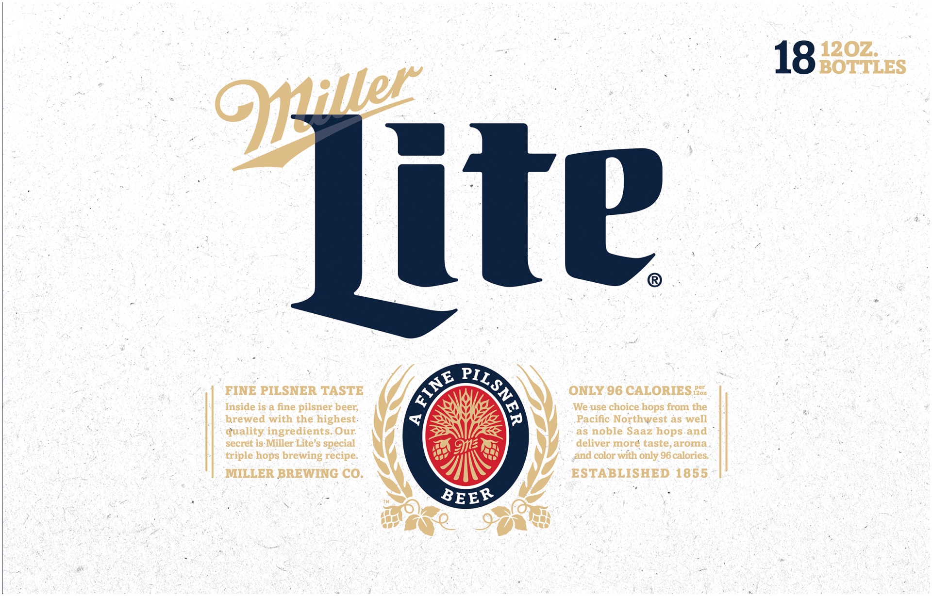 slide 2 of 6, MILLER Beer, 18 ct; 12 fl oz