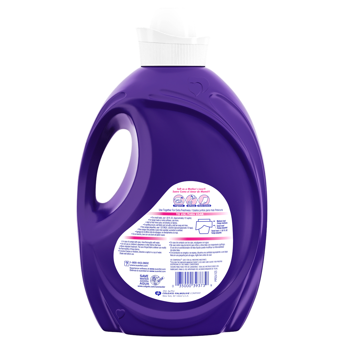 slide 5 of 5, Suavitel Scented Liquid Fabric Softener and Conditioner - Soothing Lavender - 120 fl oz, 120 fl oz