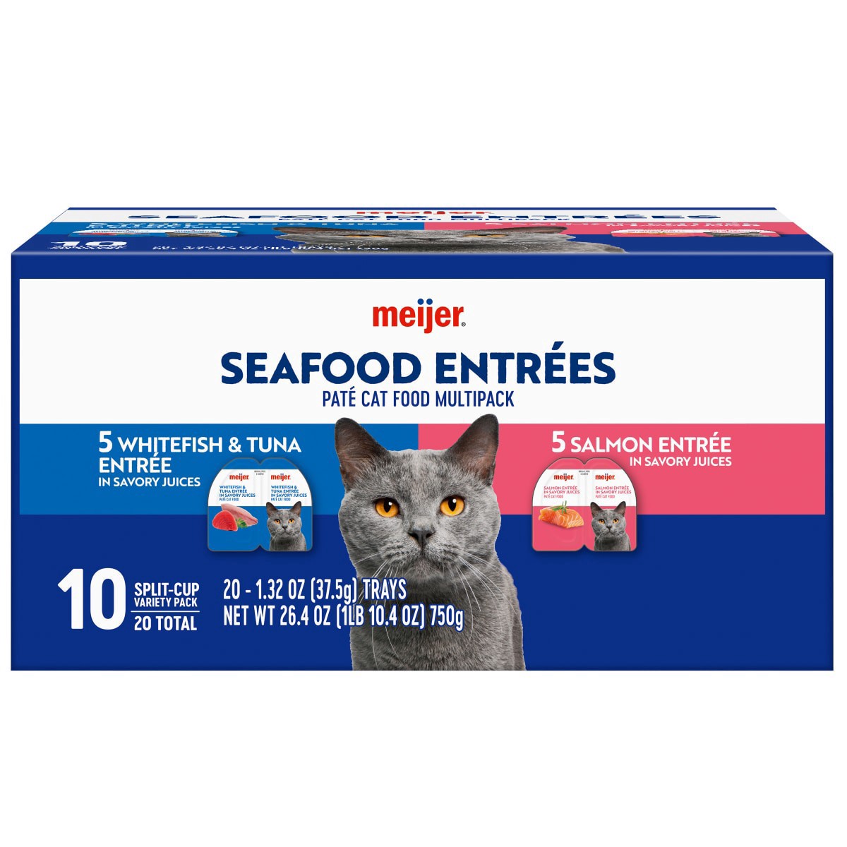 slide 23 of 29, Meijer Seafood Variety Pack Carton, 20 ct