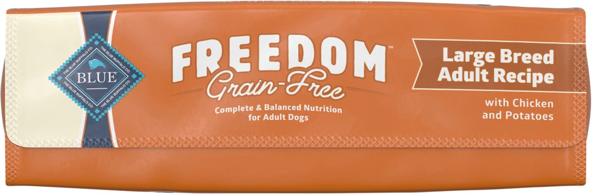 slide 6 of 12, Blue Buffalo Freedom Grain Free Natural Adult Large Breed Dry Dog Food, Chicken 24-lb, 24 lb