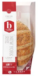 La Brea Bakery New York Rye Loaf - 12-20 Oz