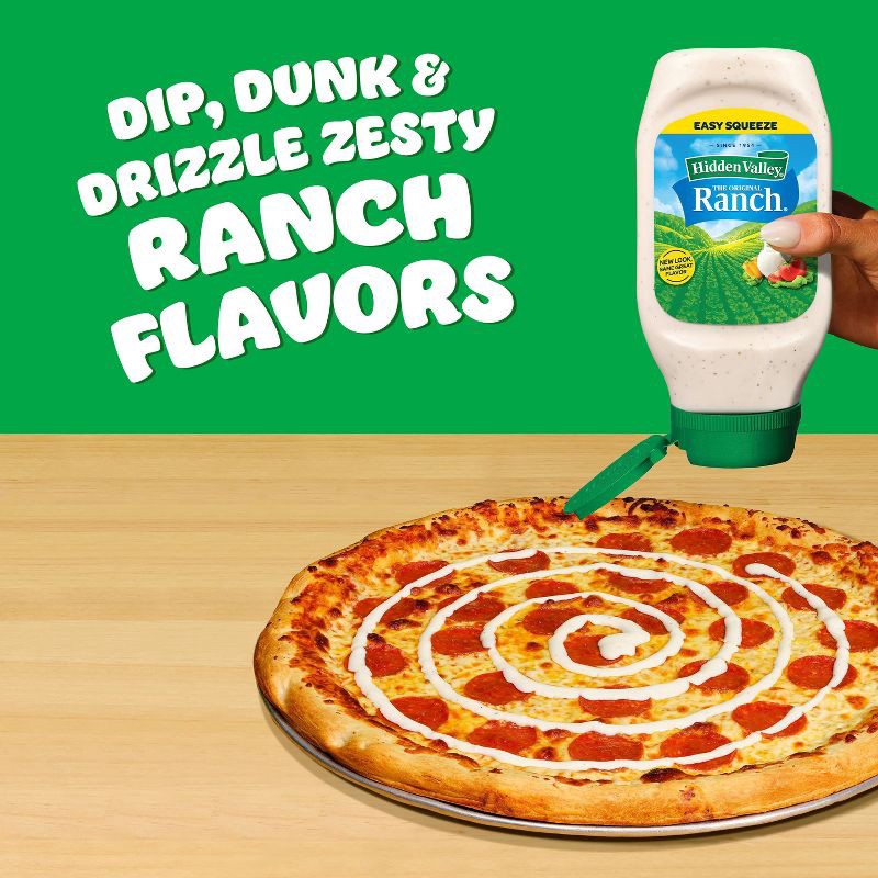 slide 6 of 11, Hidden Valley Original Ranch Salad Dressing & Topping - Gluten Free - 24fl oz, 24 fl oz
