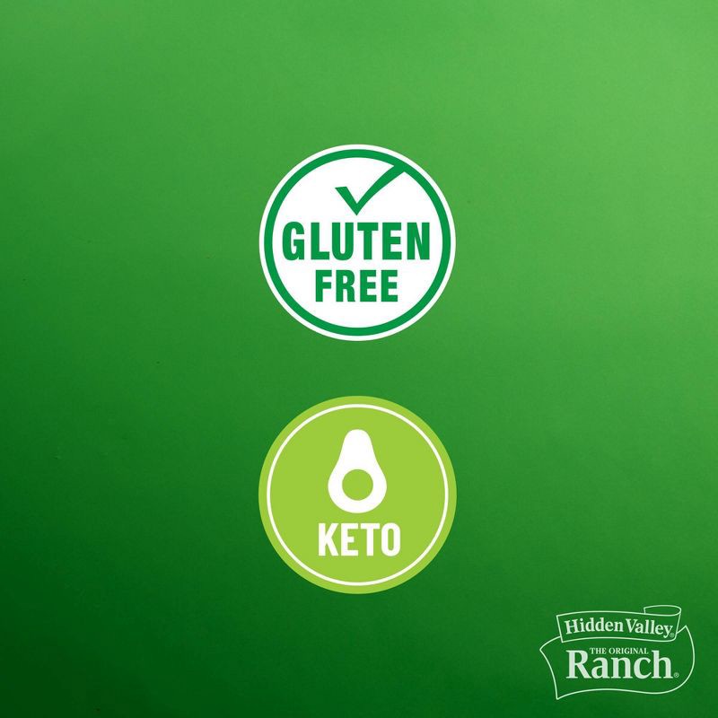 slide 6 of 13, Hidden Valley Original Ranch Salad Dressing & Topping - Gluten Free - 36fl oz, 36 fl oz