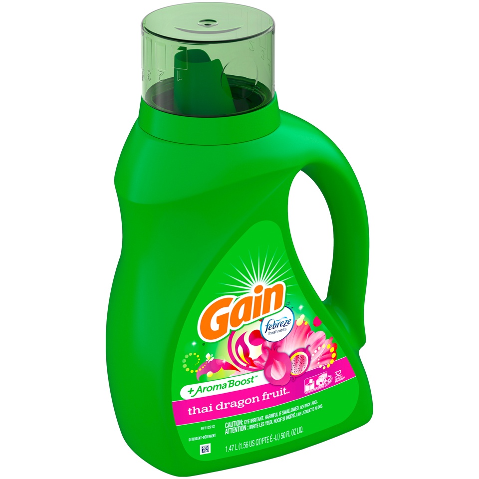 slide 2 of 2, Gain Detergent 50 oz, 50 oz