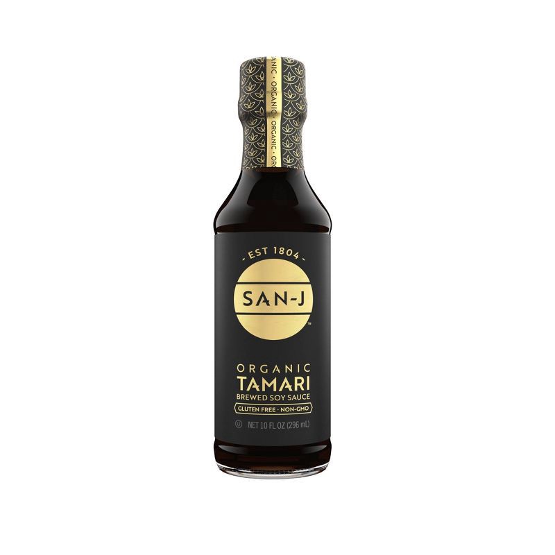 slide 1 of 4, San-J Organic Tamari Wheat-Free Soy Sauce 10 oz, 10 oz