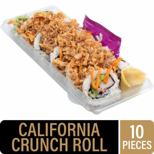 slide 1 of 1, Private Selection® California Crunch Sushi Roll by Snowfox, 10 pc