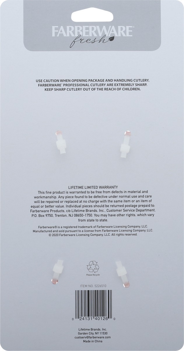 slide 8 of 9, Farberware Fresh Apple Sectioner, Red, 1 ct