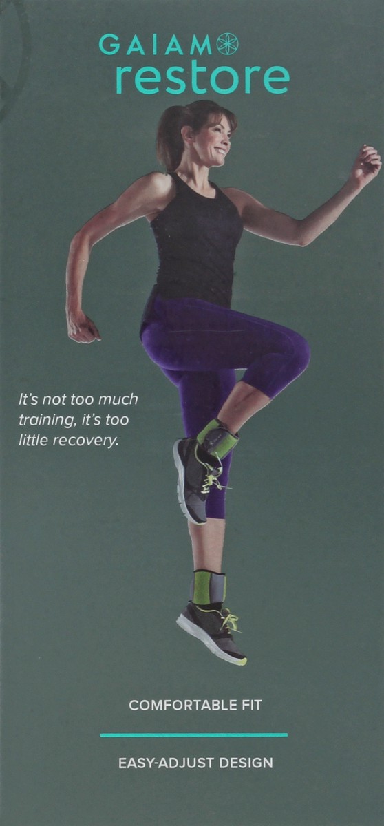 slide 3 of 11, Gaiam Restore 5 lb Ankle Weights 1 ea, 1 ea