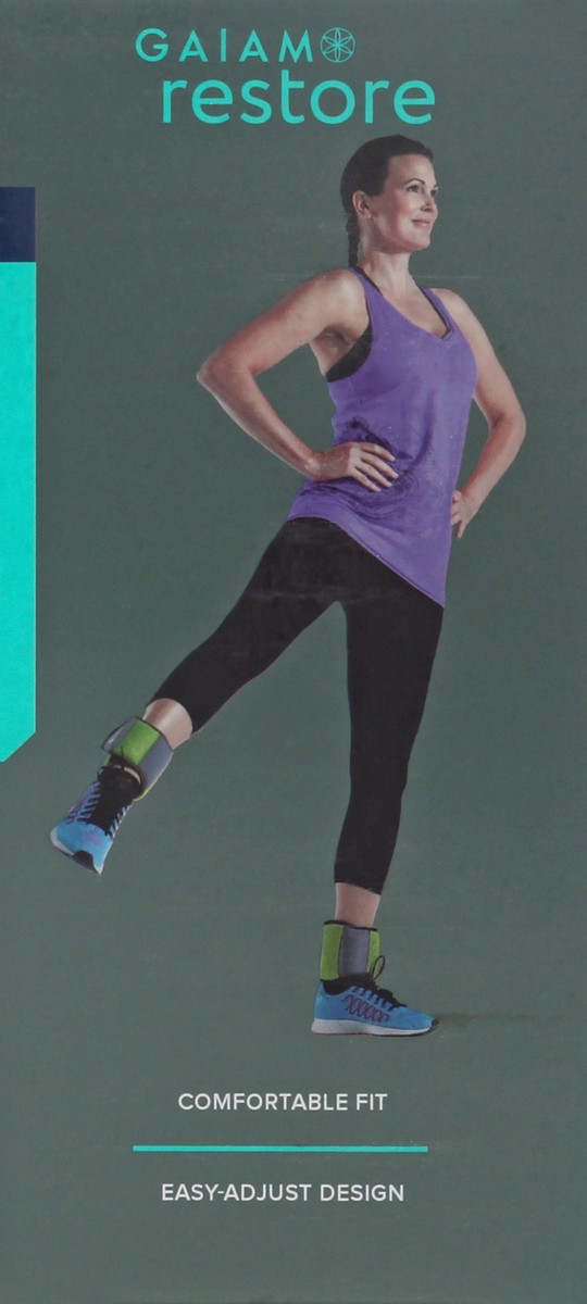 slide 8 of 11, Gaiam Restore 5 lb Ankle Weights 1 ea, 1 ea