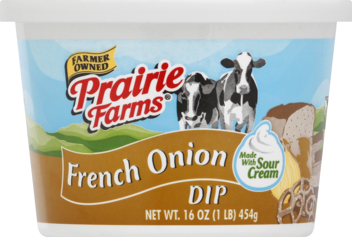 slide 1 of 1, Prairie Farms French Onion Dip 16 oz, 16 oz