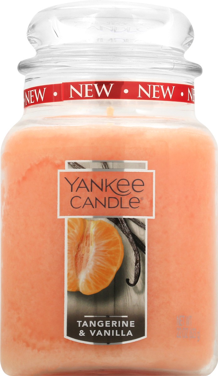 slide 6 of 9, Yankee Candle Large Jar, Tangerine & Vanilla, 22 oz