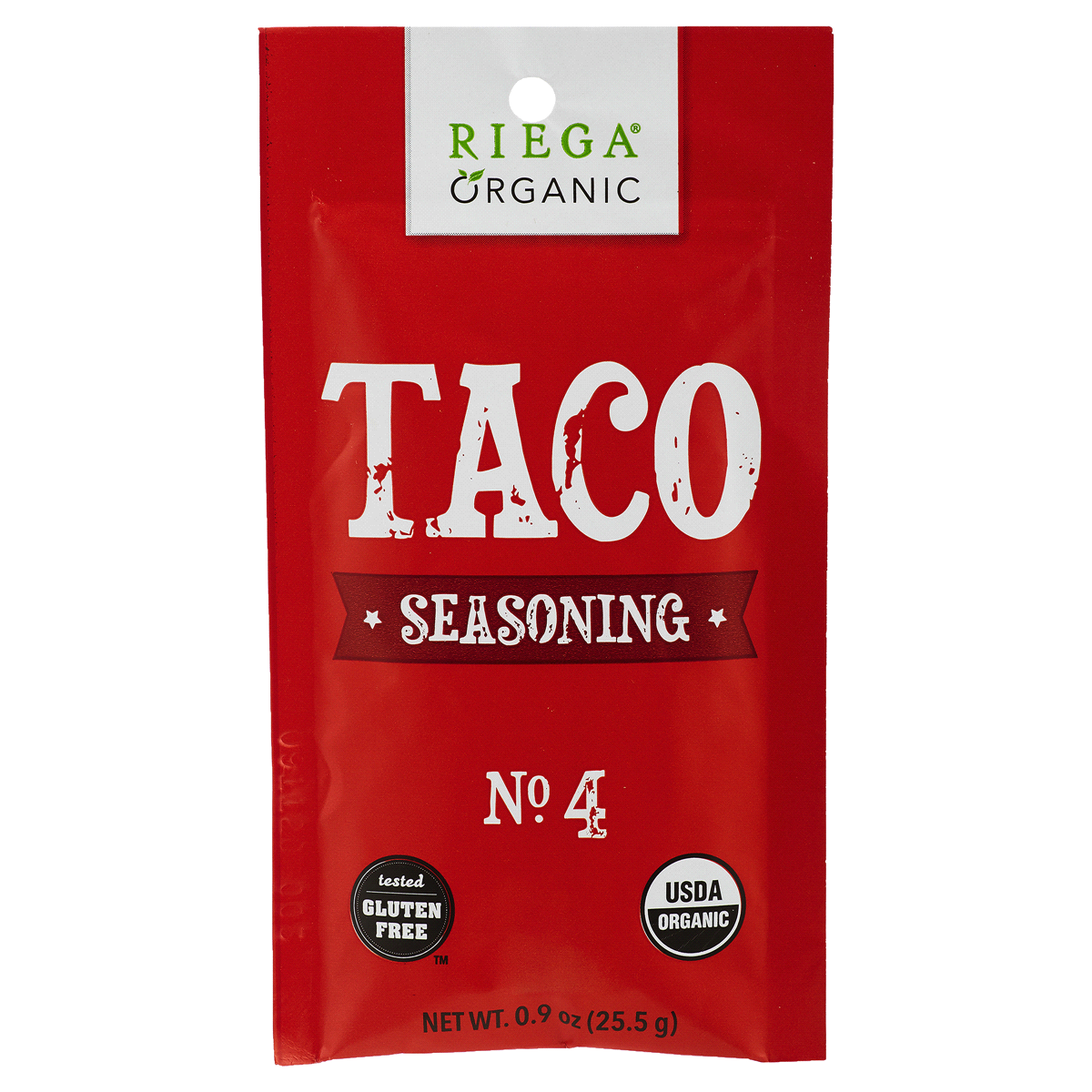 slide 1 of 1, Riega Organic Taco Seasoning Mix, 0.9 oz