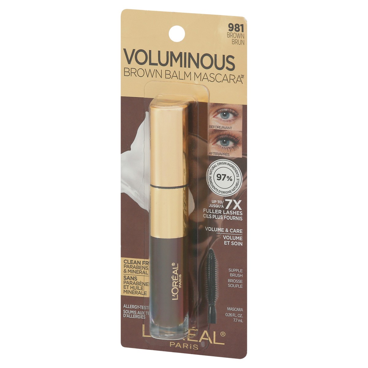 slide 5 of 11, L'Oréal Brown 981 Mascara 0.26 fl oz, 0.26 fl oz