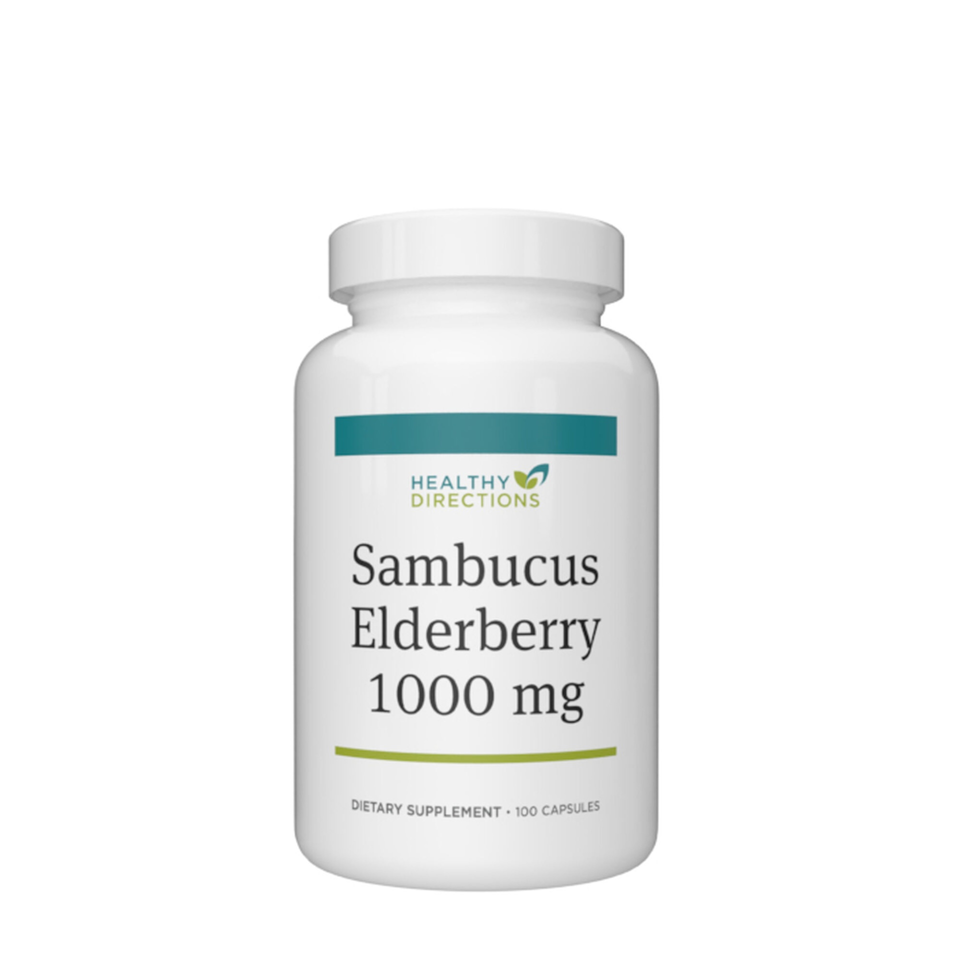slide 1 of 1, Healthy Directions Sambucus Elderberry 1000mg, 100 ct