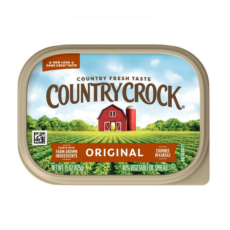 slide 7 of 7, Country Crock Original Vegetable Oil Spread Tub - 15oz, 15 oz