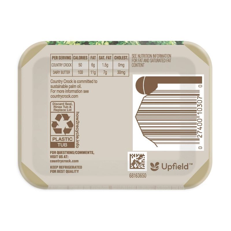 slide 8 of 8, Country Crock Original Vegetable Oil Spread Tub - 15oz, 15 oz