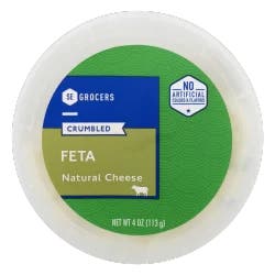 SE Grocers Crumbled Feta Natural Cheese