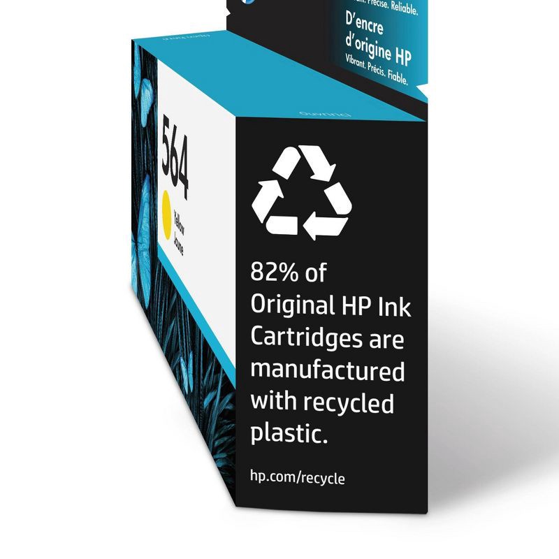 slide 3 of 14, HP Inc. HP 564 Photosmart Single Ink Cartridge - Yellow (CB320WN#140), 1 ct