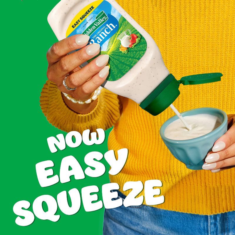 slide 3 of 10, Hidden Valley Original Ranch Salad Dressing & Topping - Gluten Free - 16 fl oz, 16 fl oz