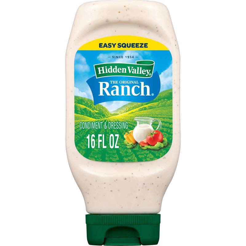 slide 10 of 10, Hidden Valley Original Ranch Salad Dressing & Topping - Gluten Free - 16 fl oz, 16 fl oz