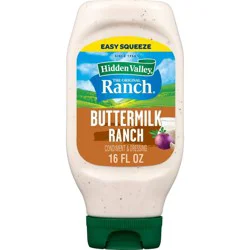 Hidden Valley Buttermilk Ranch Salad Dressing & Topping - 16 fl oz