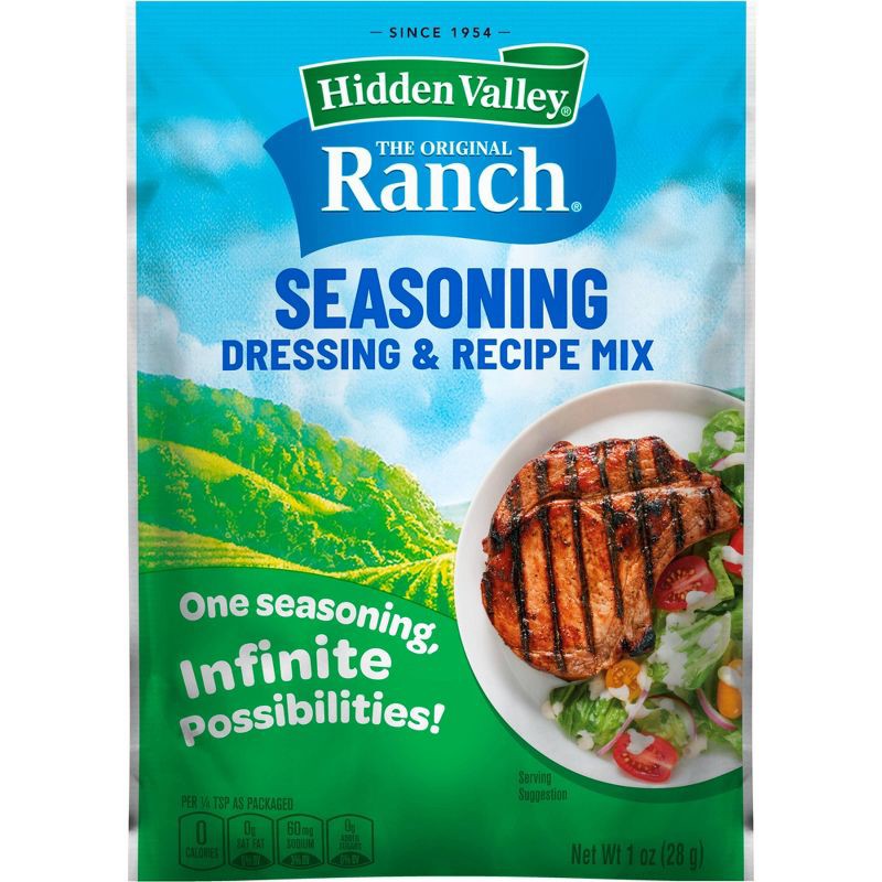 slide 10 of 10, Hidden Valley Original Ranch Salad Dressing & Seasoning Mix - 1oz, 1 oz