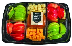 SE Grocers Party Tray Apple & Cheese with Caramel Dip