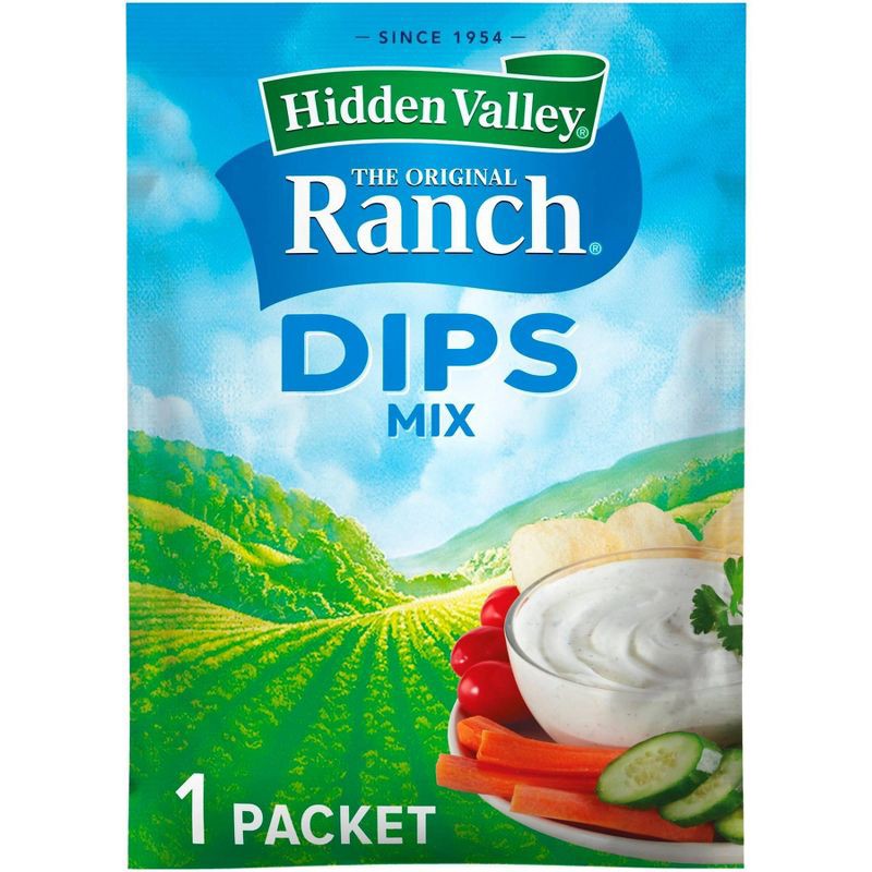 slide 1 of 13, Hidden Valley Original Ranch Dips Mix - 1oz, 1 oz