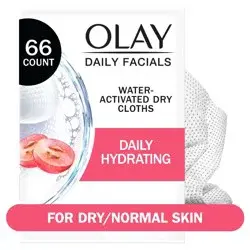 Olay Daily Facials Hydrating Cleansing Cloths - Scented - 66ct