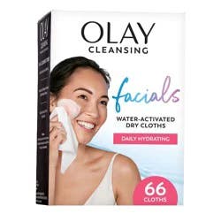 Olay Daily Facials Hydrating Cleansing Cloths - Scented - 66ct: Oil-Free, Soap-Free, For Normal To Dry Skin