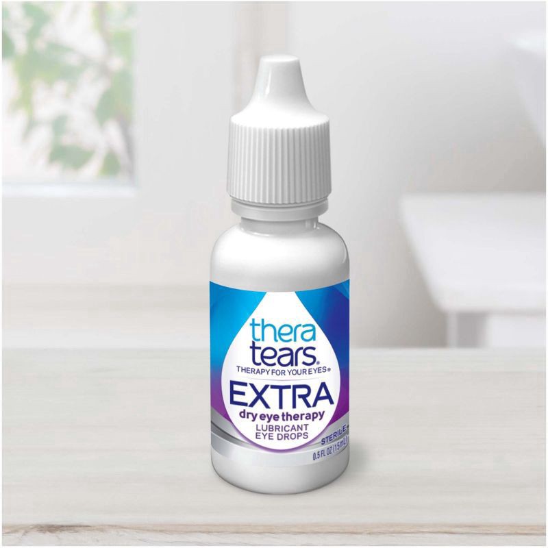 slide 7 of 8, TheraTears Sterile Lubricant Eye Drops 0.5 fl oz, 0.5 fl oz