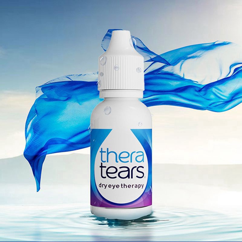 slide 5 of 8, TheraTears Sterile Lubricant Eye Drops 0.5 fl oz, 0.5 fl oz