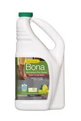 Bona Cleaning Products Multi Surface Refill Multi-Purpose Floor Cleaner Lemon Mint 64oz
