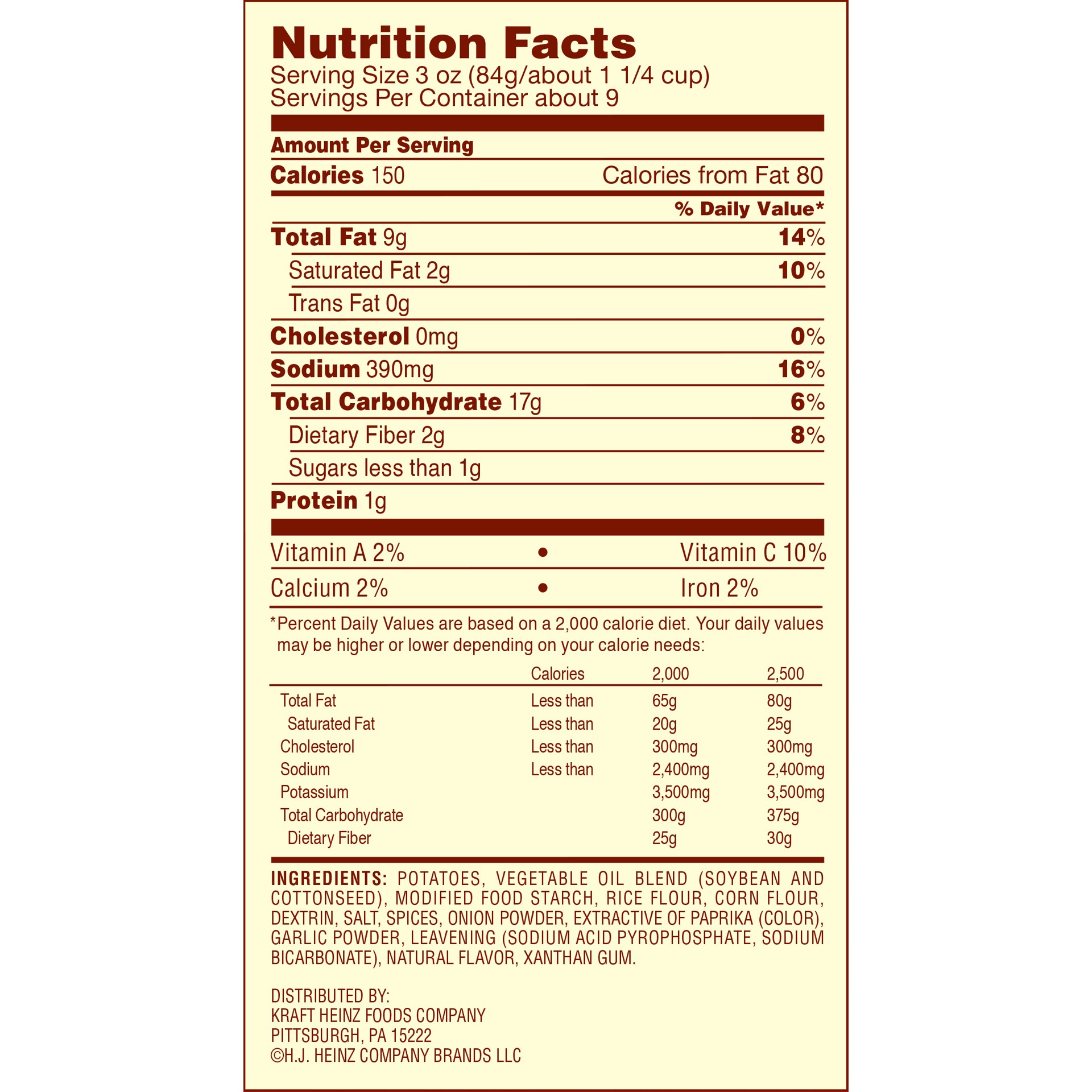 Ore-Ida Zesty Curly Seasoned French Fries Fried Frozen Potatoes 28 oz ...