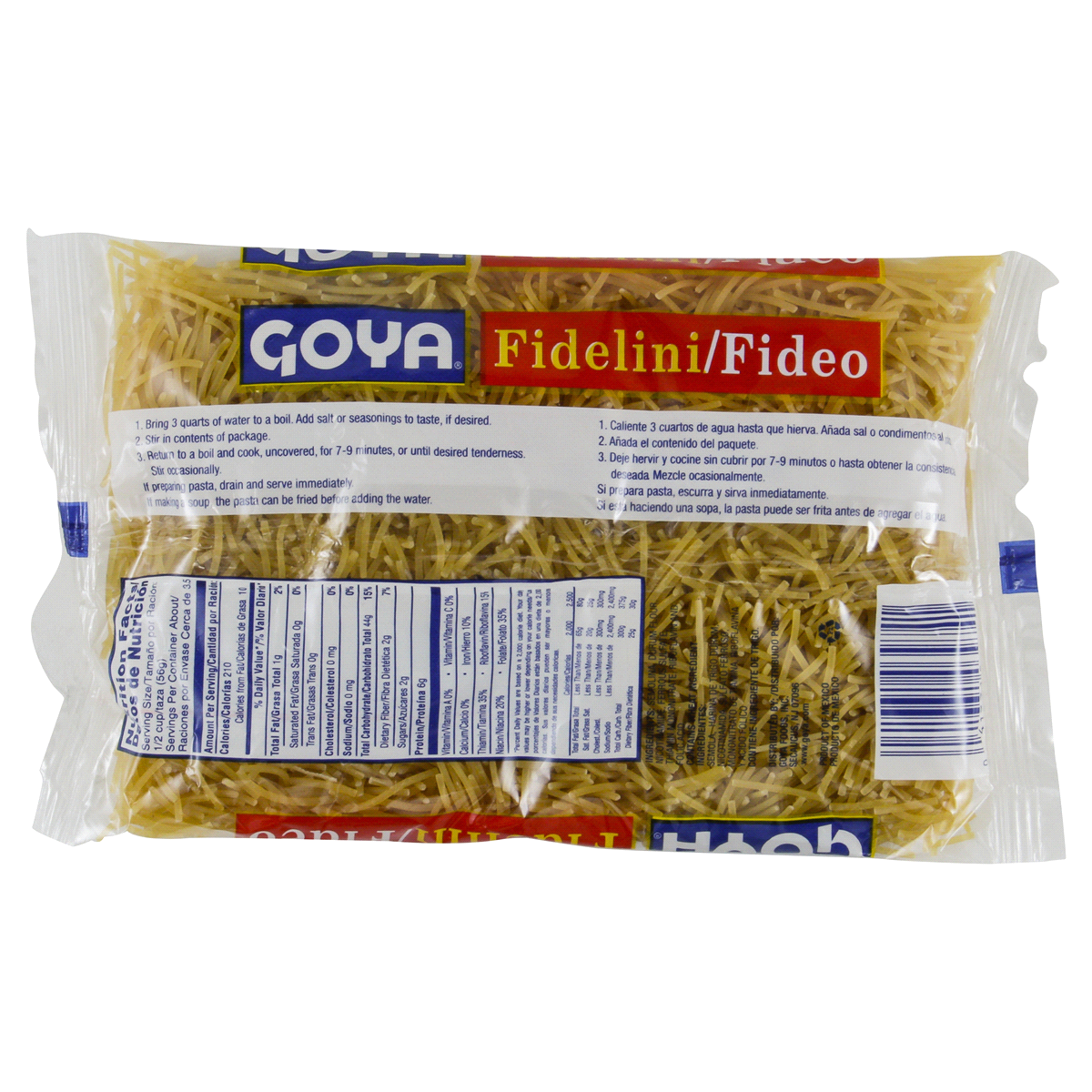 slide 2 of 2, Goya Fidelini Fideos, 7 oz