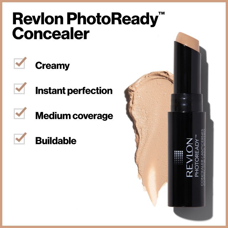 slide 4 of 5, Revlon PhotoReady Concealer - 002 Light - 0.11oz, 0.11 oz