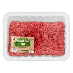 Natural Ground Meatloaf Mix 1/3 Pork 1/3 Beef 1/3 Veal Fresh