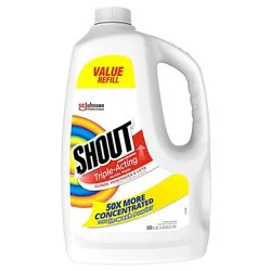 Shout Triple Acting Laundry Stain Remover Refill - 60 Oz