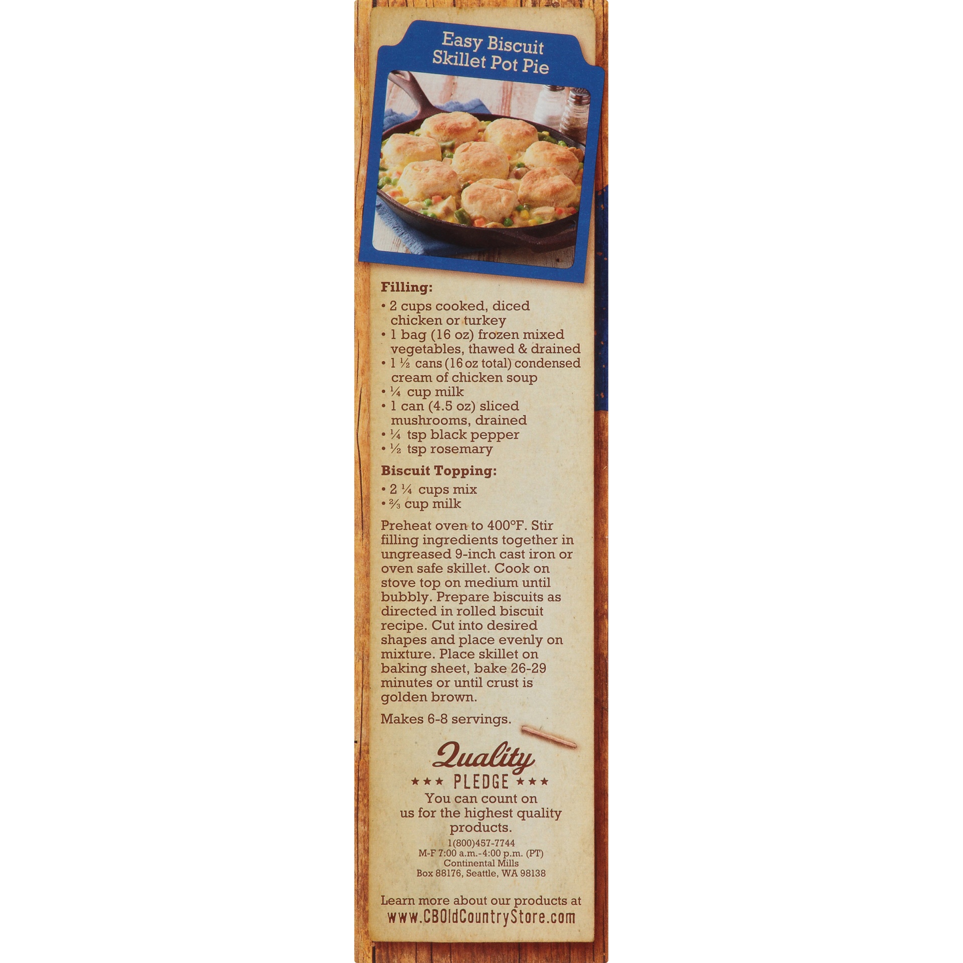 slide 2 of 8, BC Old Country Store Buttermilk Baking & Pancake Mix, 32 oz