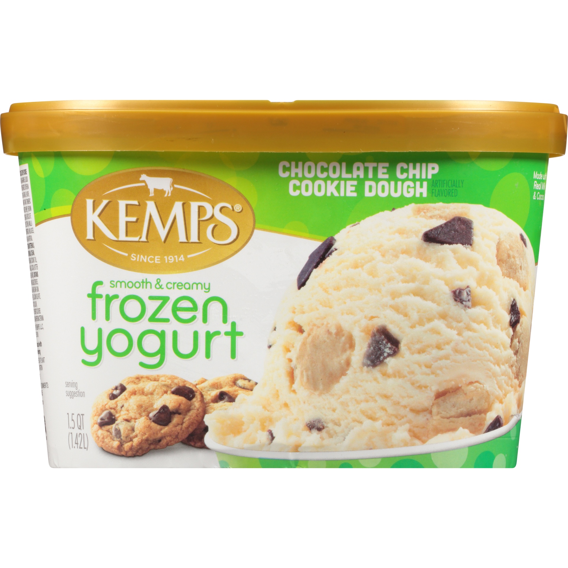 slide 6 of 8, Kemps Frozen Yogurt 1.5 qt, 1.5 qt